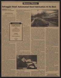 Selvaggio Steel: Automated Steel Fabrication At Its Best